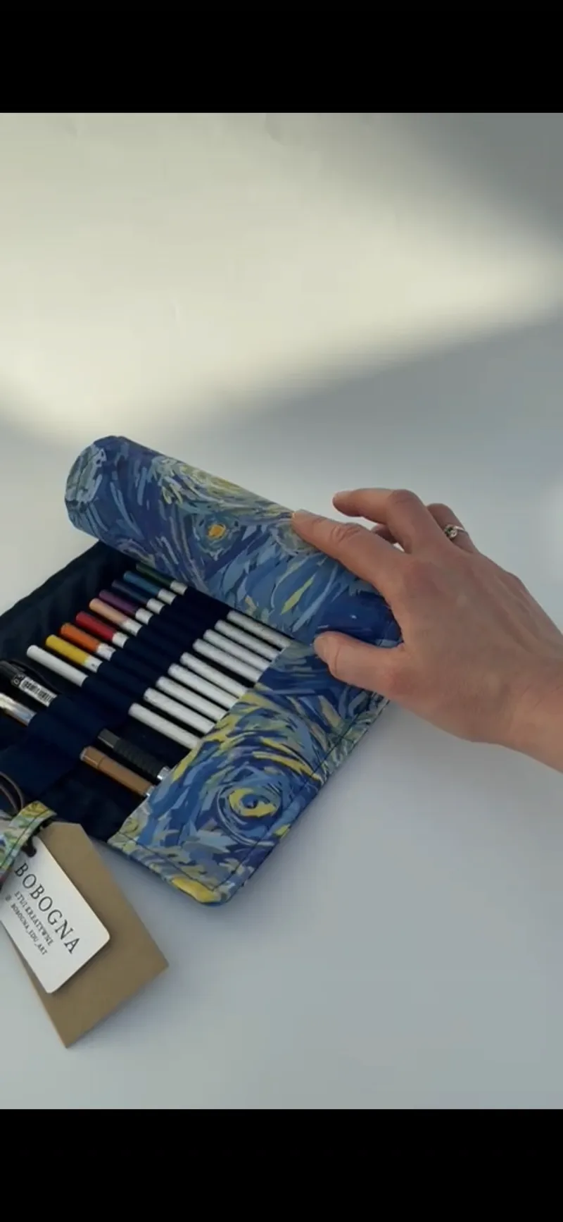 Finished Bobogna pencil case